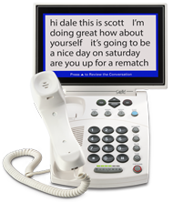 880i Caption Phone