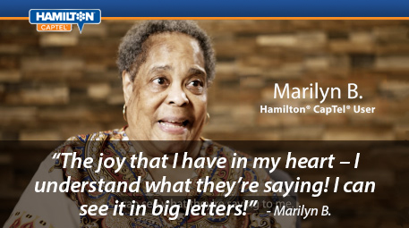 Marilyn's Testimonial