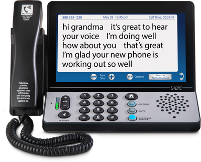 2400i Caption Phone